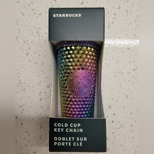 Starbucks 2023 Oil Slick Keychain